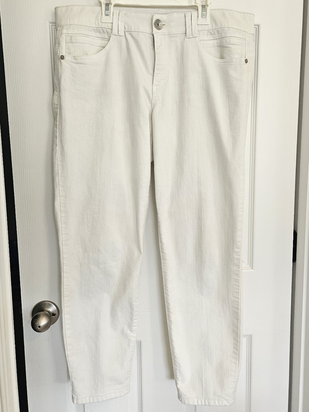 Democracy Ab Solution Booty Lift White Jeans